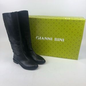 Gianni Bini Valla Boots with Embroidery Detail